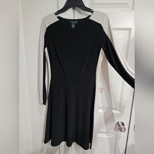 Black & White Lauren Dress, size 10